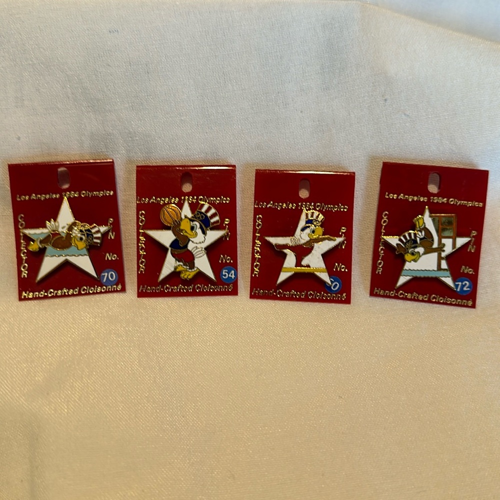 Los Angeles Olympic Pins Bundle!